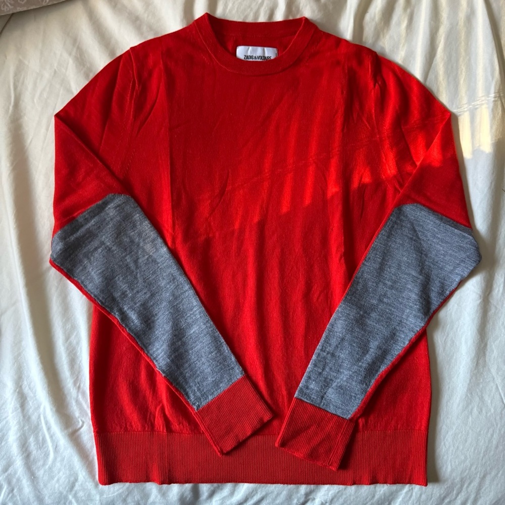 Zadig & Voltaire wool sweater XS *with flaws*